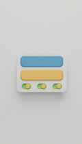 Event sign-up module with accessible button
