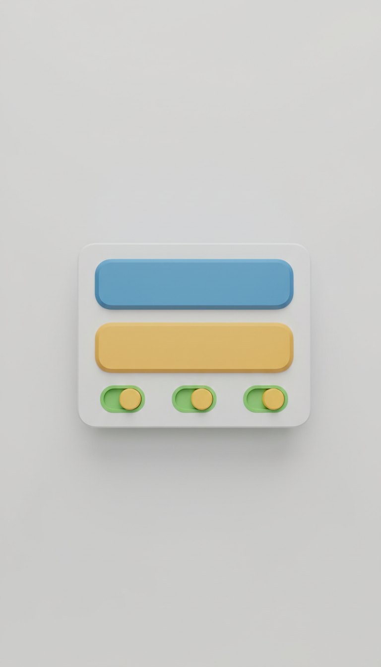 Event sign-up module with accessible button