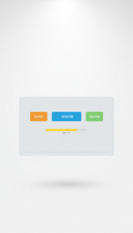 Donation module with high-contrast call-to-action